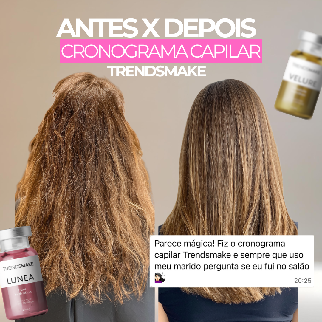 Ampola tratamento capilar Lunea – Hidratação e Brilho