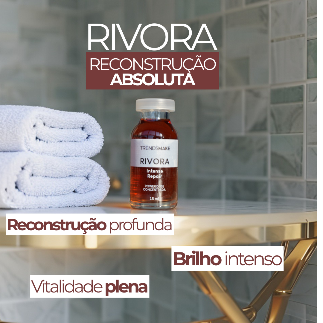 Ampola tratamento capilar Rivora - Reconstrução e Força