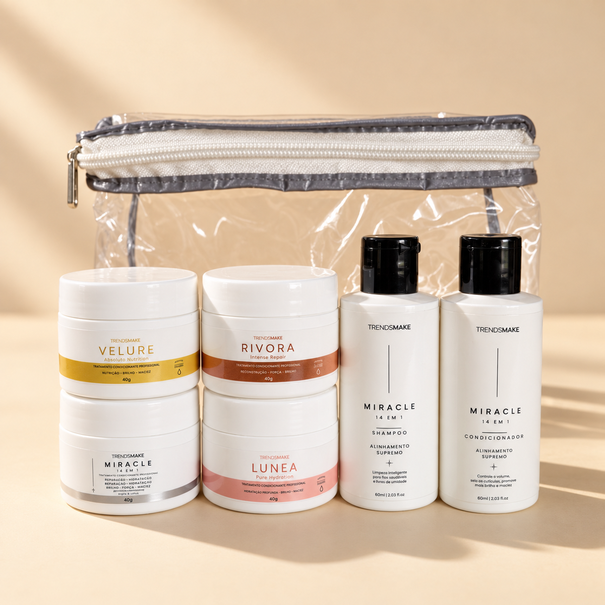 Kit Mini Ritual TrendsMake + Nécessaire
