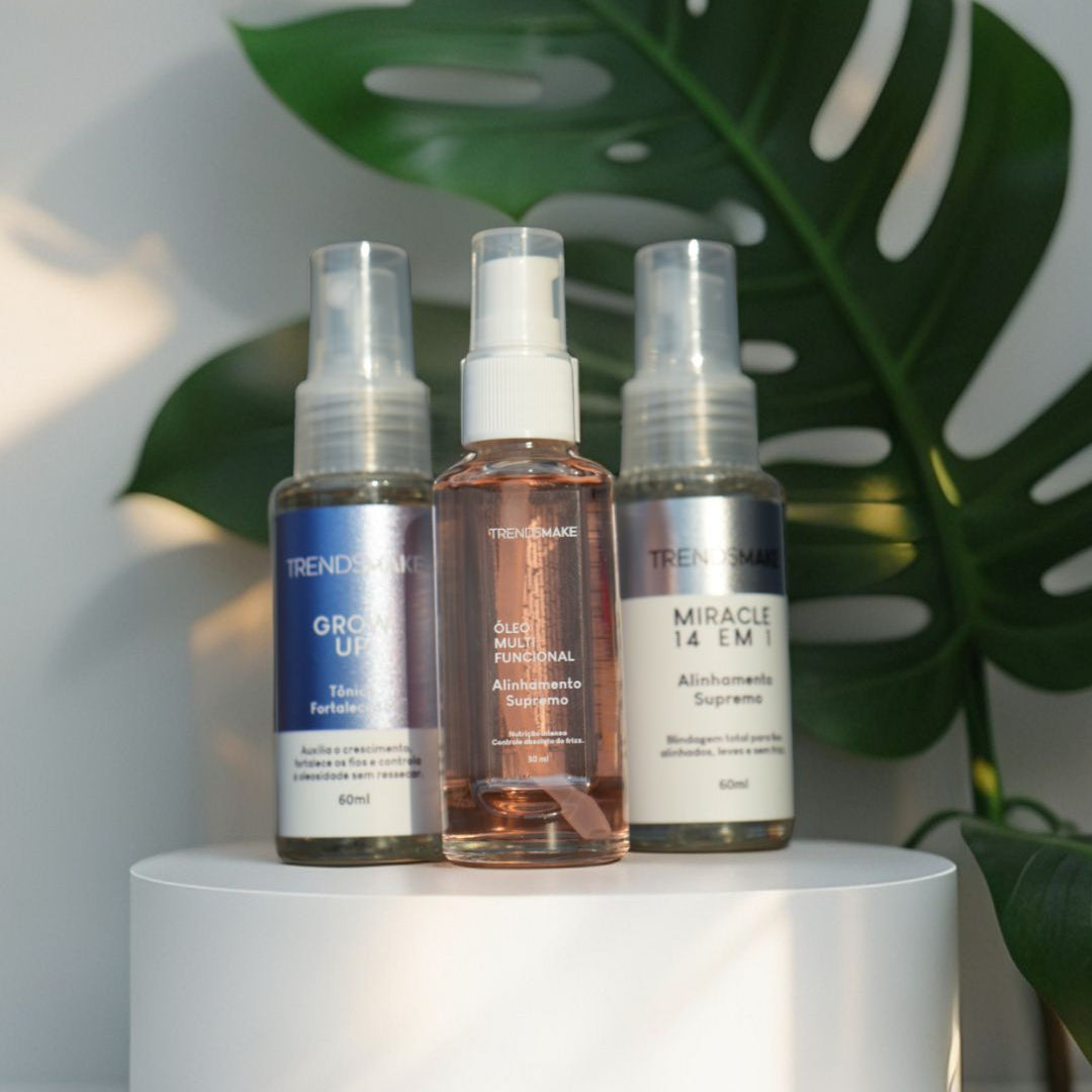 Cabelo dos Sonhos: Grow Up + Miracle + Óleo Multifuncional