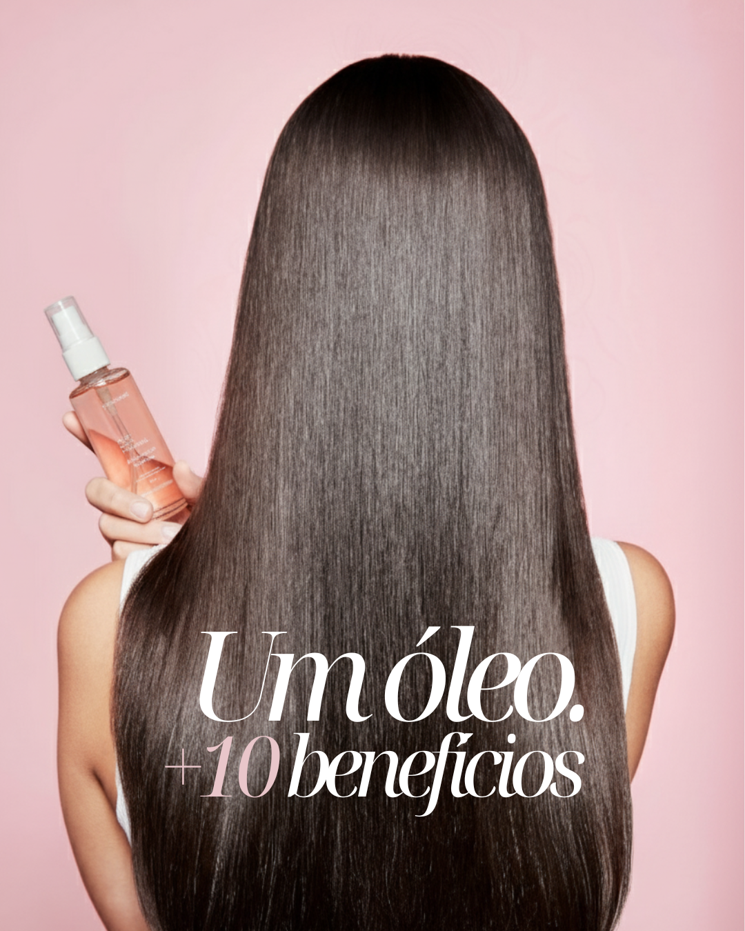 Óleo Multifuncional TrendsMake Anti-frizz e hidratação intensa